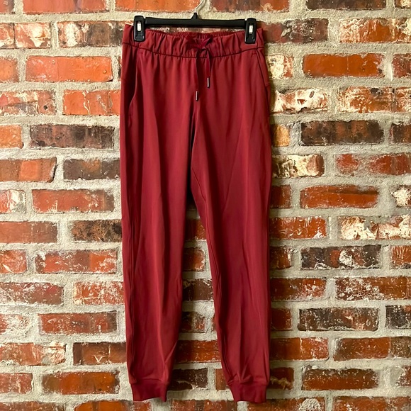 lululemon athletica Pants - Lululemon Rust Full Length Joggers
